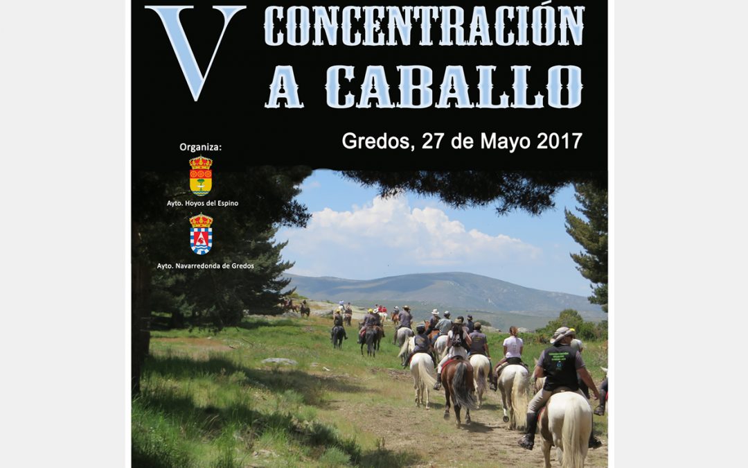 V Concentración a Caballo en Gredos 27 de mayo 2017
